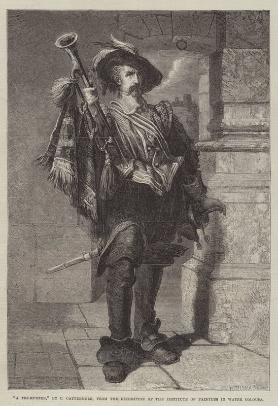 En trompetist av Charles Cattermole