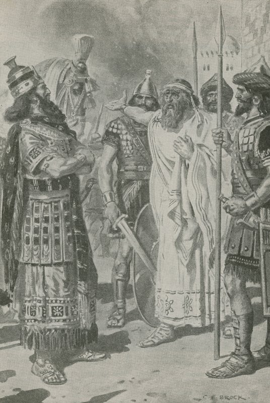 Krøsus står i dødens skygge av Charles Edmund Brock