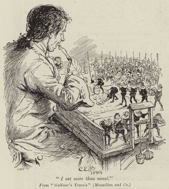 Jeg spiser mer enn vanlig av Charles Edmund Brock