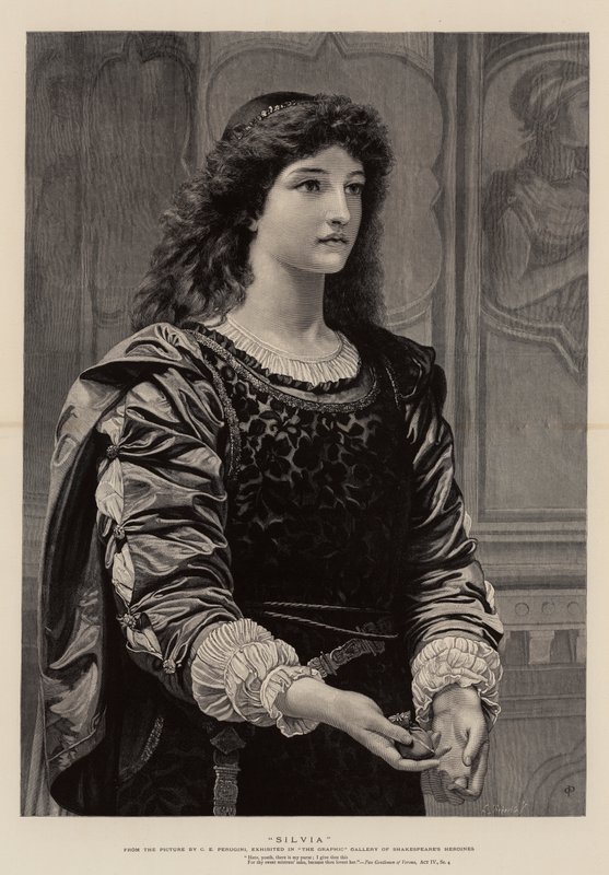 Silvia av Charles Edward Perugini