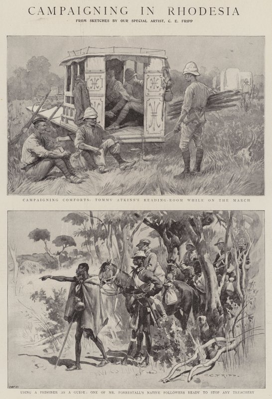 Kampanjer i Rhodesia av Charles Edwin Fripp