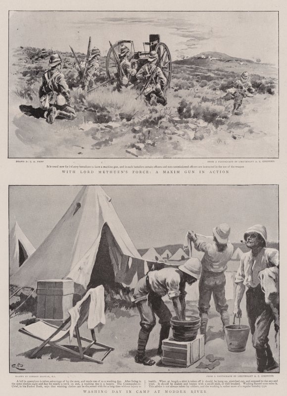 Krigen i Sør-Afrika av Charles Edwin Fripp
