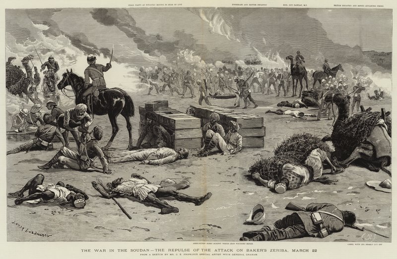 The War in the Soudan, The Repulse of the Attack on Baker