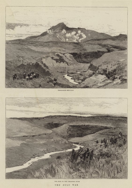 Zulu-krigen av Charles Edwin Fripp