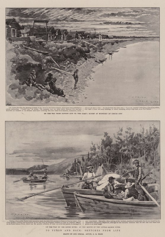 Til Yukon og tilbake, skisser fra livet av Charles Edwin Fripp