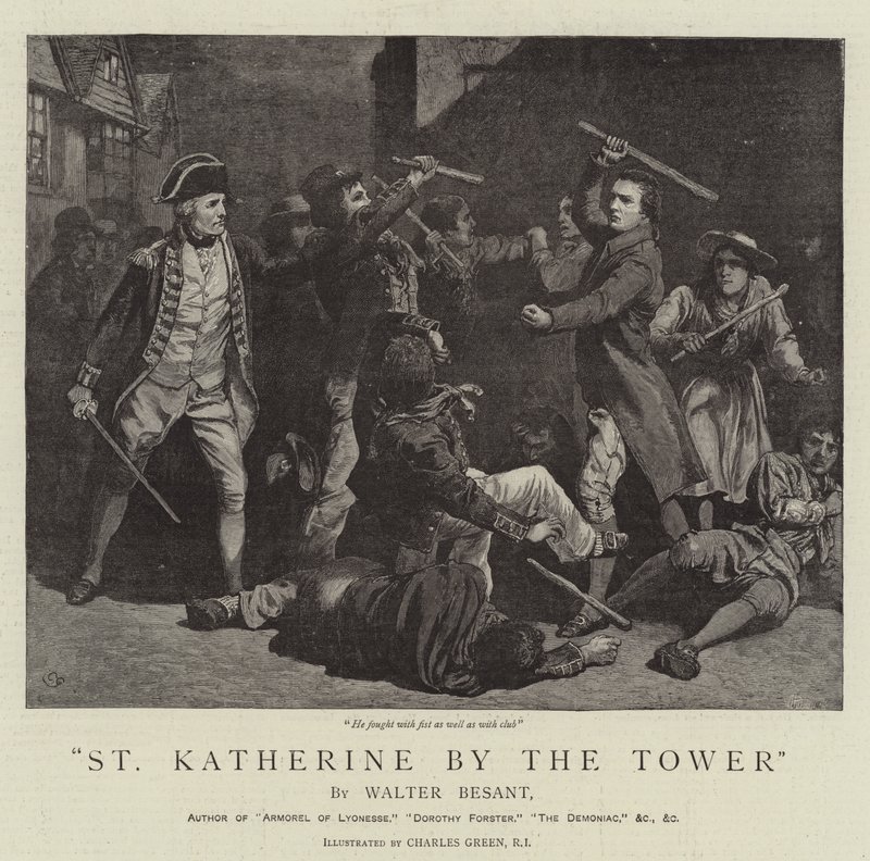 St Katherine ved tårnet av Charles Green
