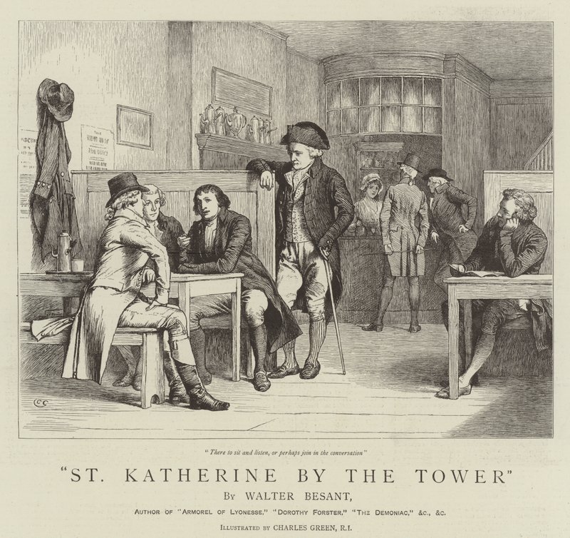 St Katherine ved tårnet av Charles Green