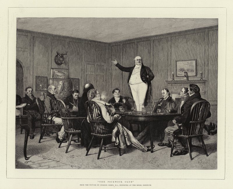 Pickwick-klubben av Charles Green