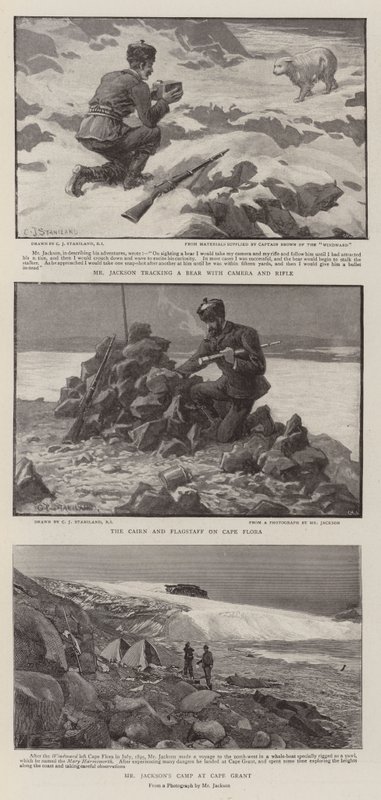 Dr Nansen og Mr Jackson i det hvite nord av Charles J. Staniland