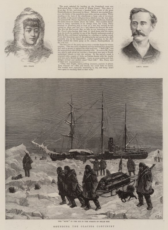 Runder det isbrekontinent av Charles J. Staniland