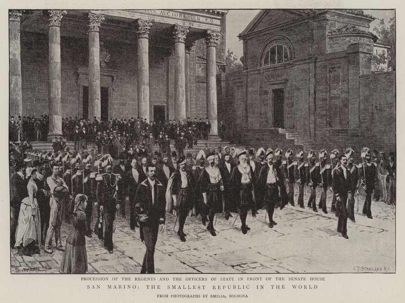 San Marino, den minste republikken i verden av Charles J. Staniland