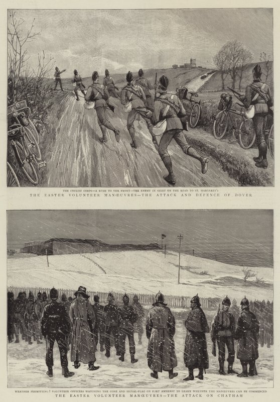 Påskens frivillige manøvrer av Charles J. Staniland