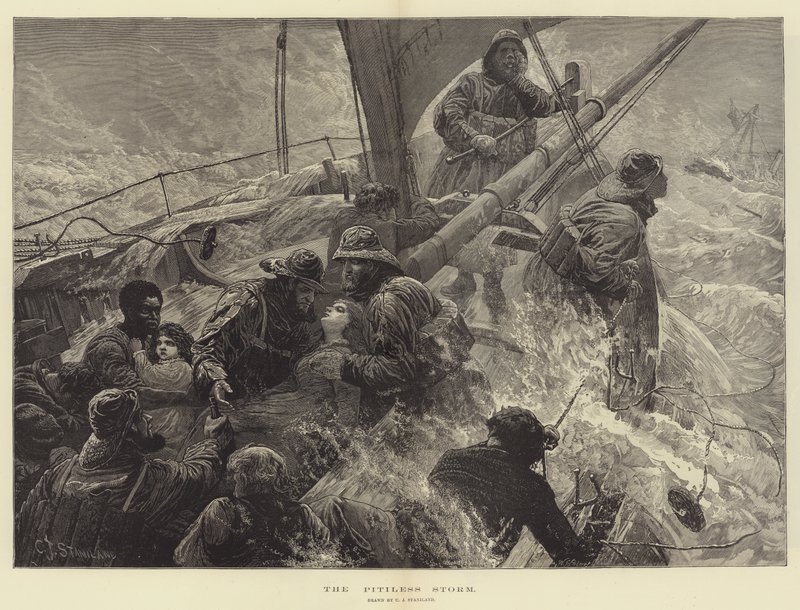 Den nådeløse stormen av Charles J. Staniland