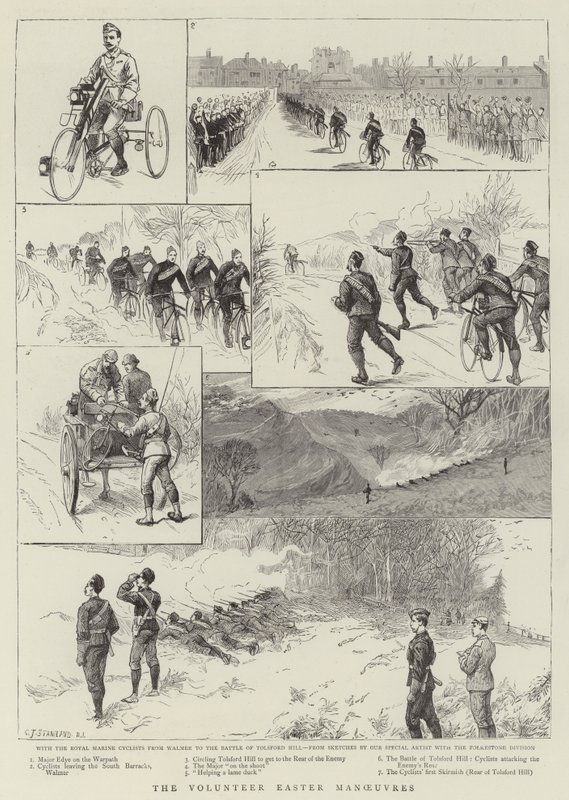 De frivillige påskemanøvrene av Charles J. Staniland