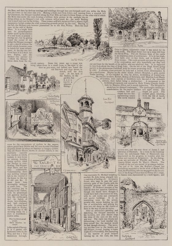 Til Portsmouth med Nicholas Nickleby og Smike av Charles J. Staniland