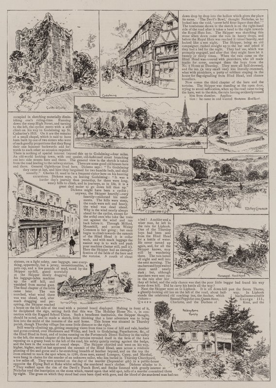Til Portsmouth med Nicholas Nickleby og Smike av Charles J. Staniland