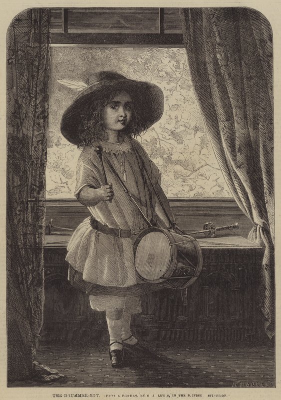 Trommeslager-gutten av Charles James Lewis