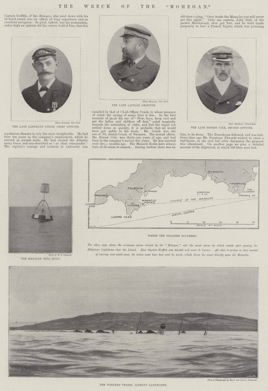 Vraket av Mohegan av Charles John de Lacy