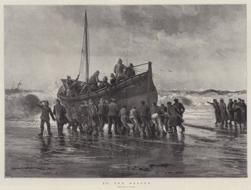 Til redning av Charles John de Lacy
