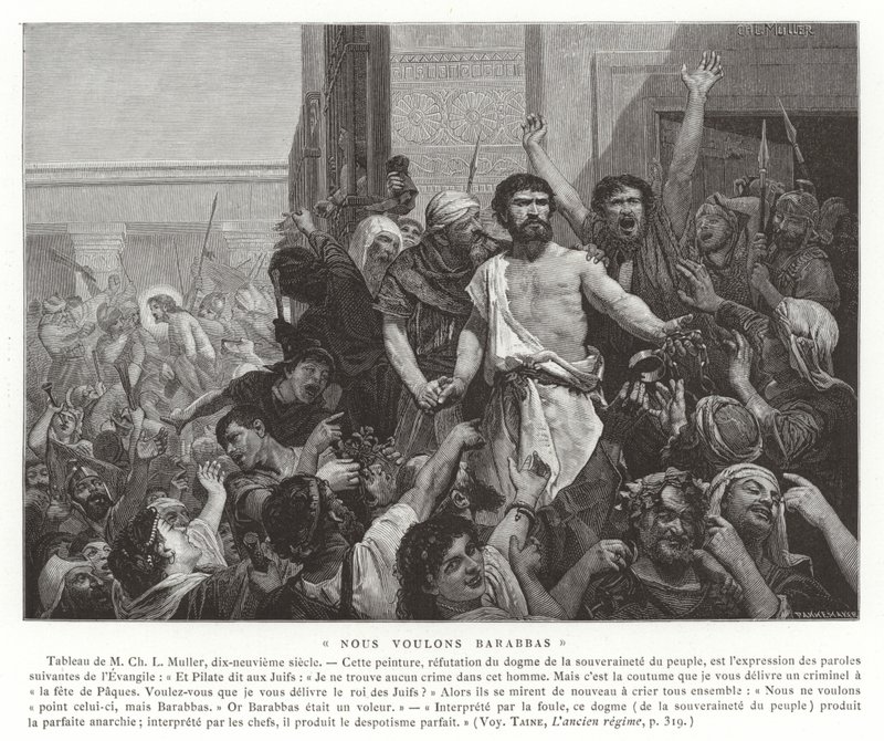 Vi vil ha Barabbas av Charles Louis Lucien Muller