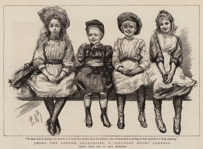 Blant London Anarchists, en lørdagskveldsadresse av Charles Paul Renouard