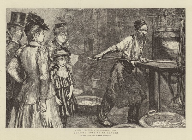 Country Cousins i London av Charles Paul Renouard