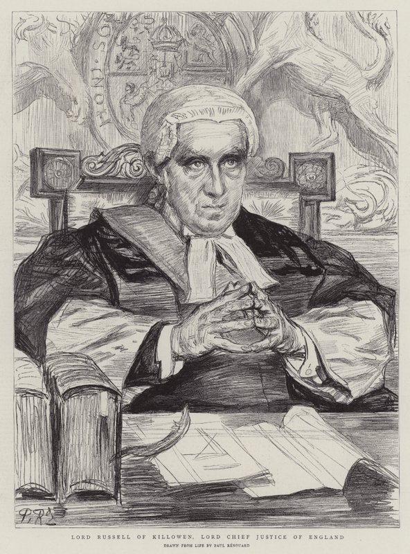 Lord Russell av Killowen, Lord Chief Justice of England av Charles Paul Renouard