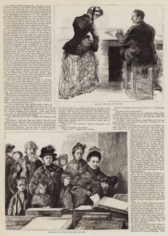 Skisser ved London Police-Courts av Charles Paul Renouard
