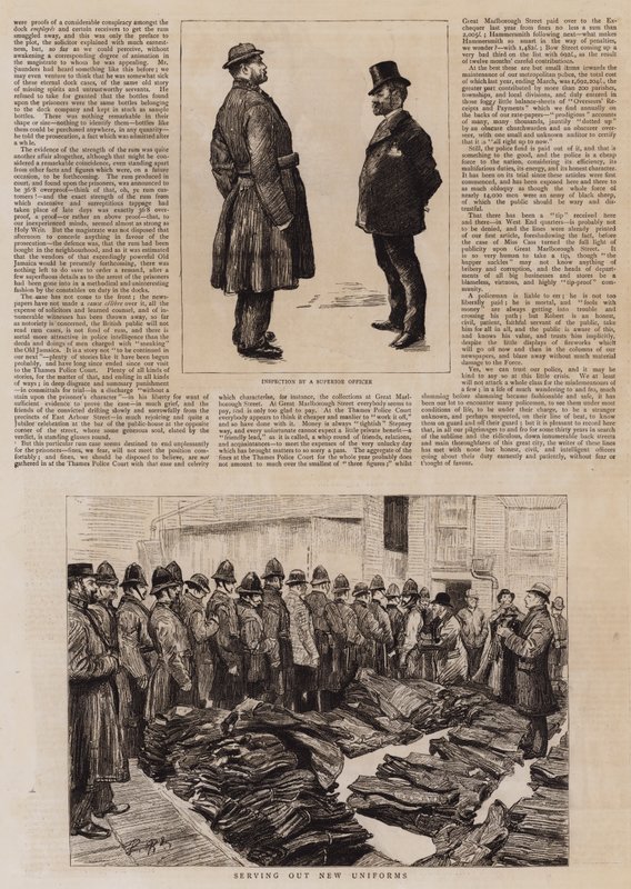 Skisser ved London Police-Courts av Charles Paul Renouard
