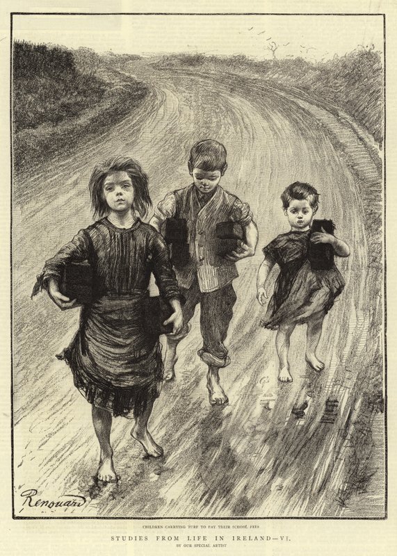 Studier fra Life in Ireland, VI av Charles Paul Renouard