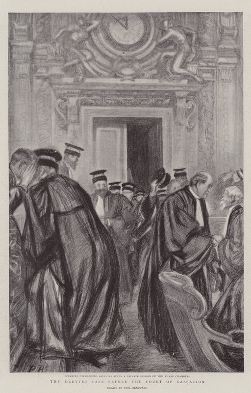 Dreyfus-saken for kassasjonsretten av Charles Paul Renouard