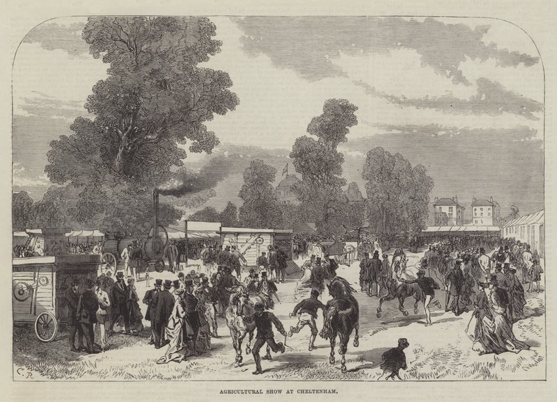 Landbruksutstilling på Cheltenham av Sir John Charles Robinson