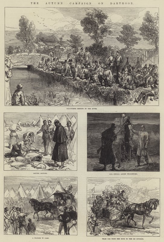 Høstkampanjen på Dartmoor av Sir John Charles Robinson