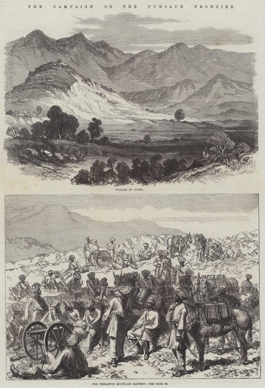 Kampanjen på Punjaub-grensen av Sir John Charles Robinson