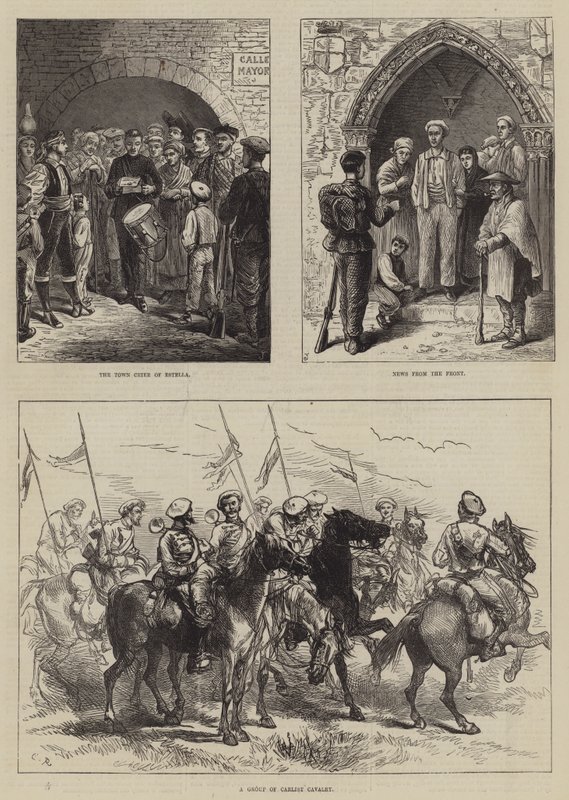 Borgerkrigen i Spania av Sir John Charles Robinson