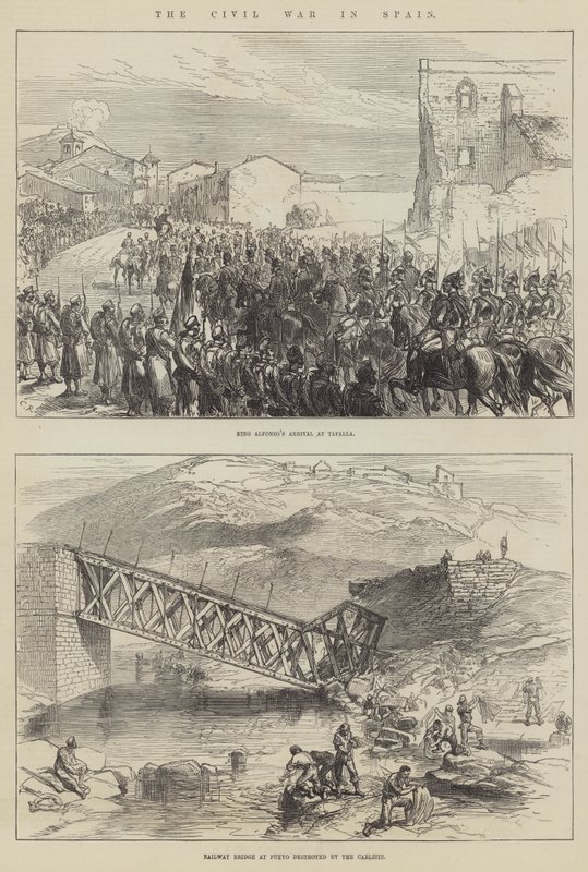 Borgerkrigen i Spania av Sir John Charles Robinson