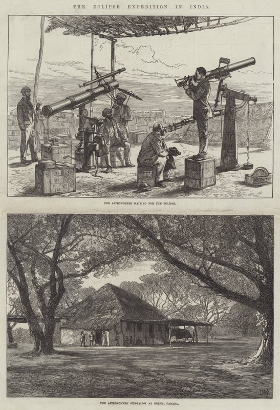 Eclipse-ekspedisjonen i India av Sir John Charles Robinson
