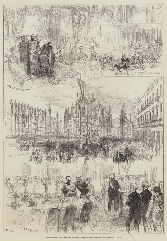 Keiseren av Tyskland i Italia av Sir John Charles Robinson