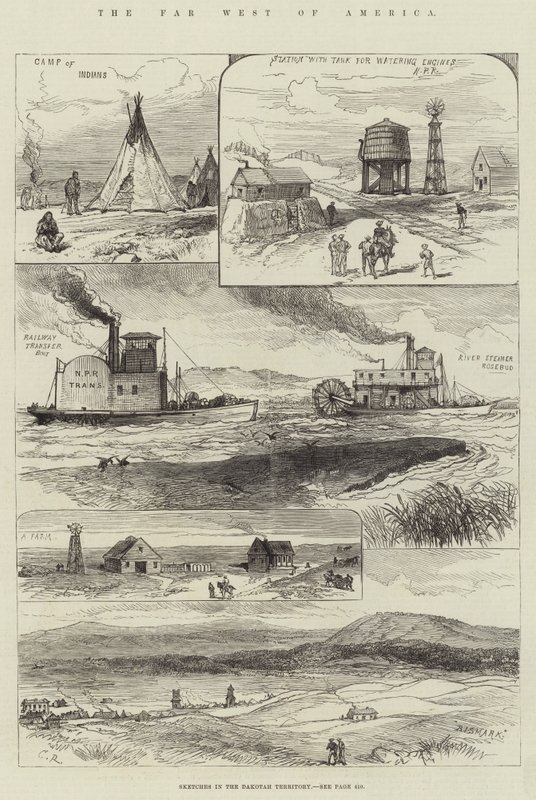 Det fjerne vesten i Amerika av Sir John Charles Robinson