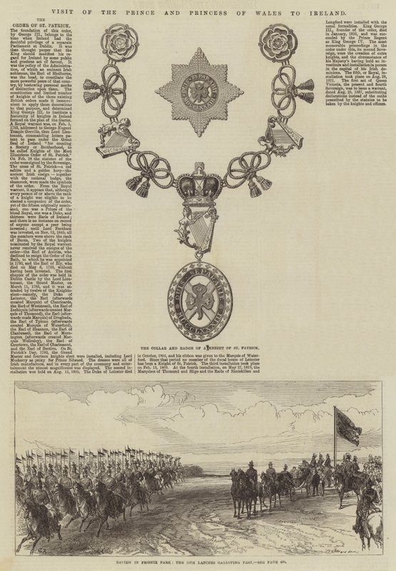 Besøk av prinsen og prinsessen av Wales til Irland av Sir John Charles Robinson
