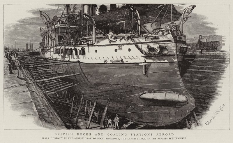 britiske dokker og kullstasjoner i utlandet av Charles William Wyllie