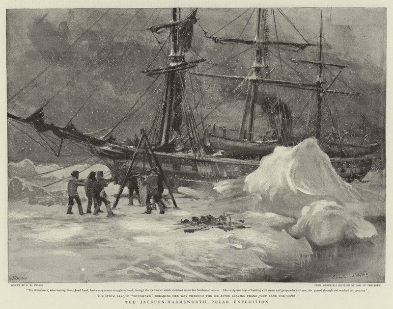 Jackson-Harmsworth polarekspedisjon av Charles William Wyllie