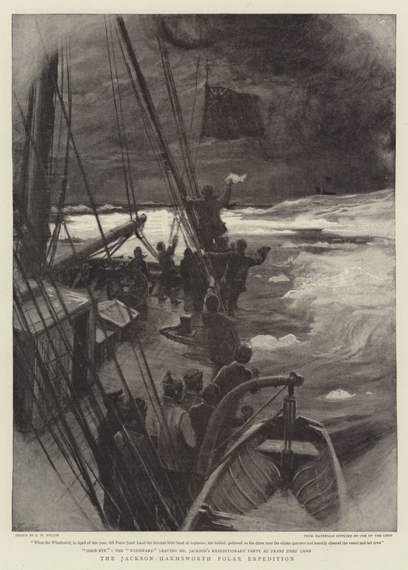 Jackson-Harmsworth polarekspedisjon av Charles William Wyllie