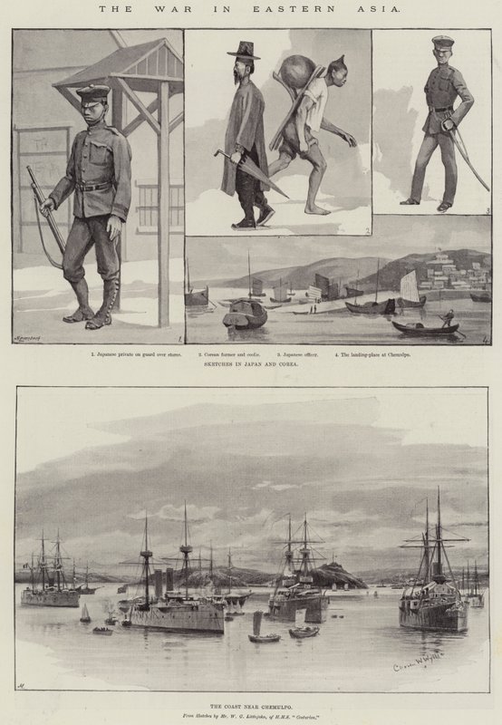 Krigen i Øst-Asia av Charles William Wyllie
