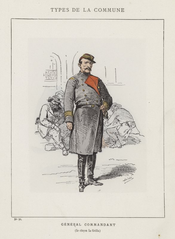 Generalsjef, borger La Cecilia av Charles Albert d Arnoux Bertall