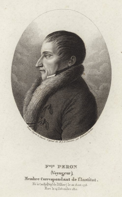 Francois peron av Charles Alexandre Lesueur