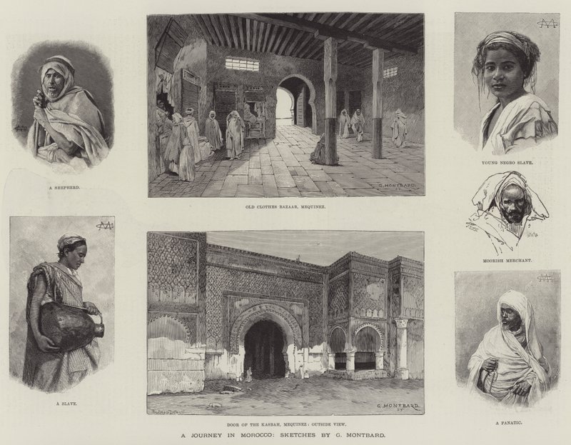 En reise i Marokko av Charles Auguste Loye