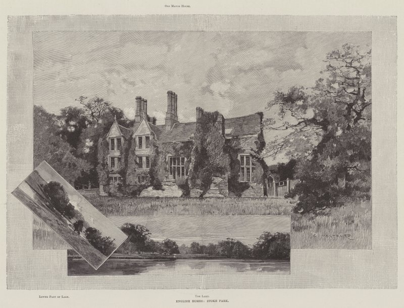 English Homes, Stoke Park av Charles Auguste Loye