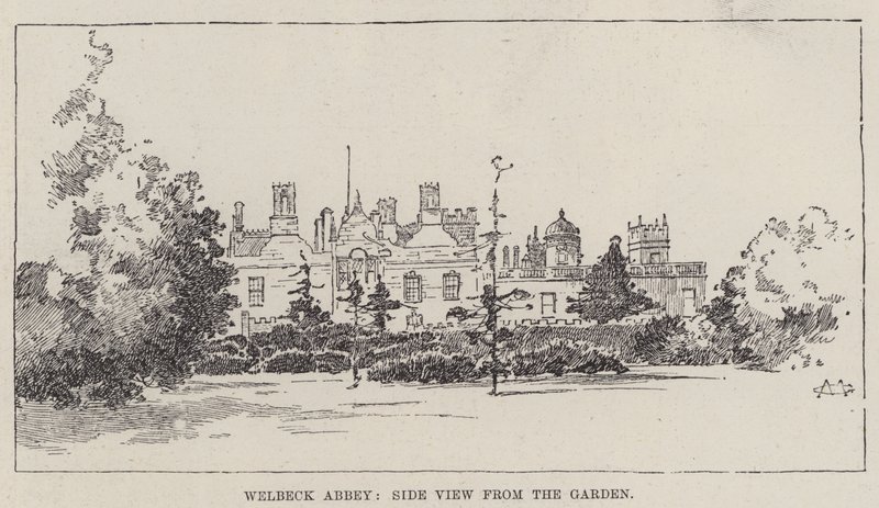English Homes, Welbeck Abbey av Charles Auguste Loye