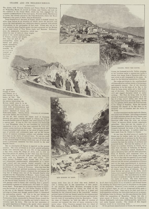 Grasse og dets nabolag av Charles Auguste Loye